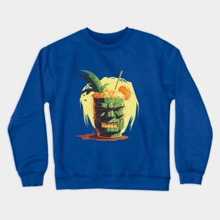 Tiki Drink Crewneck Sweatshirt